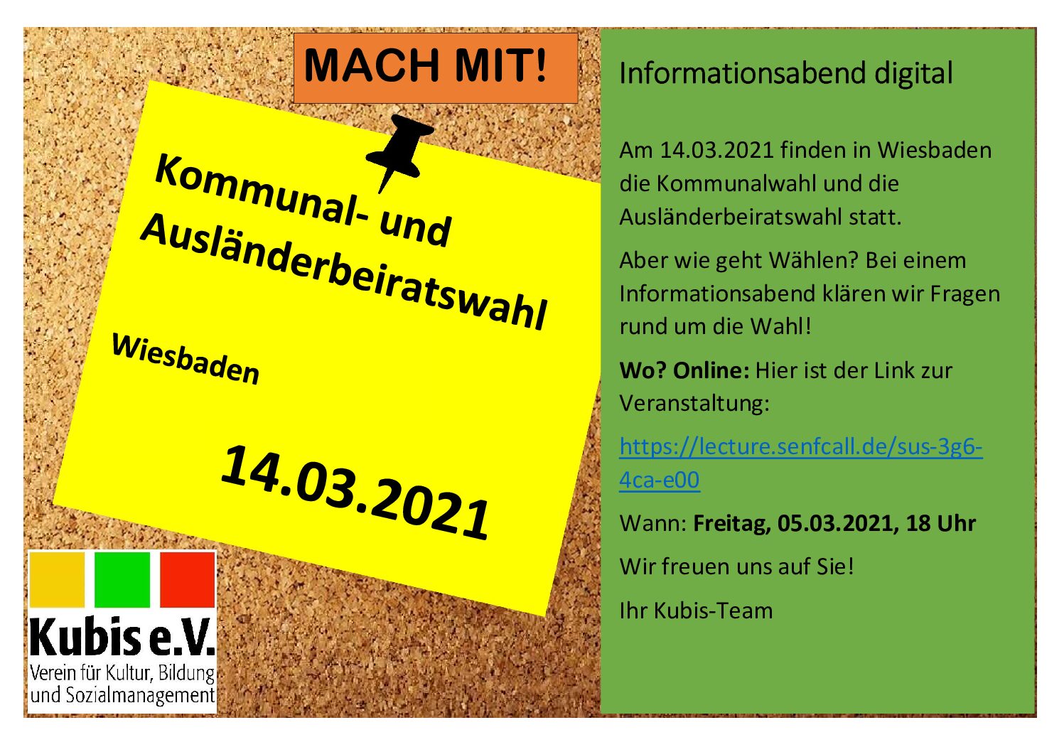 Kulturstube Spezial Kommunalwahl