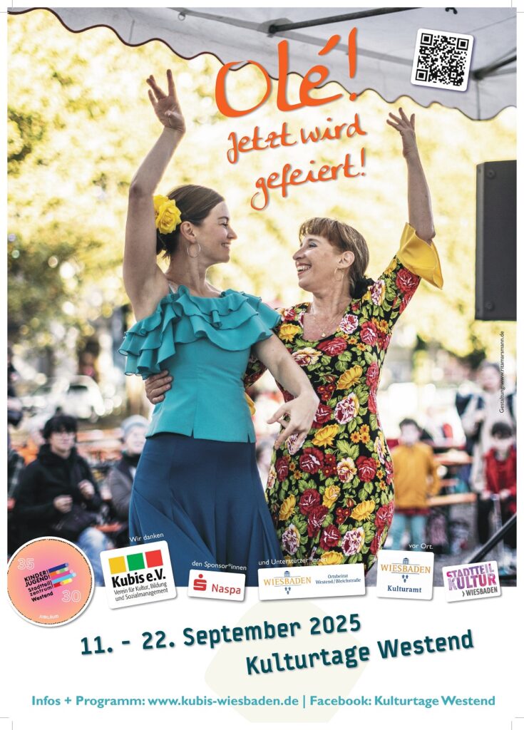 kulturtage westend 2025_plakat